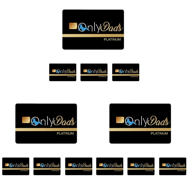 PEACNNG SUNONESIE4 Sets Credit Card Skin Sticker Only Dads Debit Card Skin Credit Card Sticker for Key Transportation Debit Credit Card Waterproof No Bubble Anti-Wrinkling Removable Debit