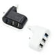 thumbnail image 3 of Computer PC Mouse Teléfono de ratón Adaptador de transmisión de carga 3-PORT USB HUB USB3.0 Splitter Laptops Docking Station Extender Office Black Funda de plástico Vogacara EL005770-01, 3 of 7