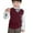 Wine, variant on Boys Knit Sweater Vest, Warm V-Neck Pullover for Layering, Casual & School Uniform, Autumn and Winter Daily Wear