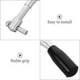 thumbnail image 3 of WHAMVOX Mango Para Puerta De Y Chimenea En Metal Negro Compatible Con Varios, 3 of 8