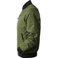 thumbnail image 3 of Ma Croix Mens Bomber Jacket Slim Fit Lightweight Casual Windbreaker Outerwear, 3 of 7