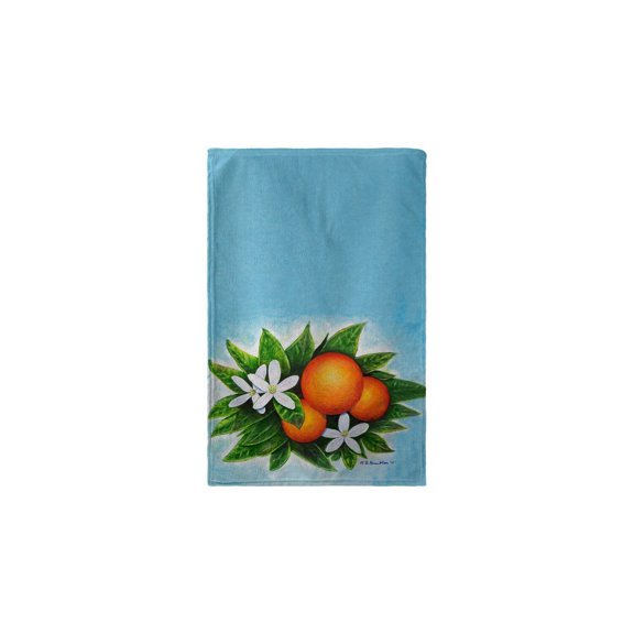 Betsy Drake Interiors Oranges Beach Towel