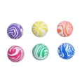 thumbnail image 3 of OUNONA 10Pcs Bounce Balls for Kids Mixed Style Colorful Educational Jumping Fun, 3 of 8
