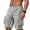 Light Gray, variant on Fgvctg Cargo Shorts for Men Casual Stretch Waist Cargo Short Dressy Relaxed Fit Elastic Waist Summer Hiking Fishing Workout Pant Waistband Plus Size Drawstring Shorts with Pockets,Army Green,3XL