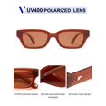 thumbnail image 4 of Gafas de Sol VANLINKER Polarizadas a la Moda, Cuadro Cuadrado con Forma de Ojo de Gato VL9846, 4 of 5