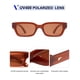 thumbnail image 4 of Gafas de Sol VANLINKER Polarizadas a la Moda, Cuadro Cuadrado con Forma de Ojo de Gato VL9846, 4 of 5