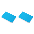 thumbnail image 1 of 50 Tarjetas Visita Metal Aleación Aluminio para Bricolaje () Azul, 1 of 8