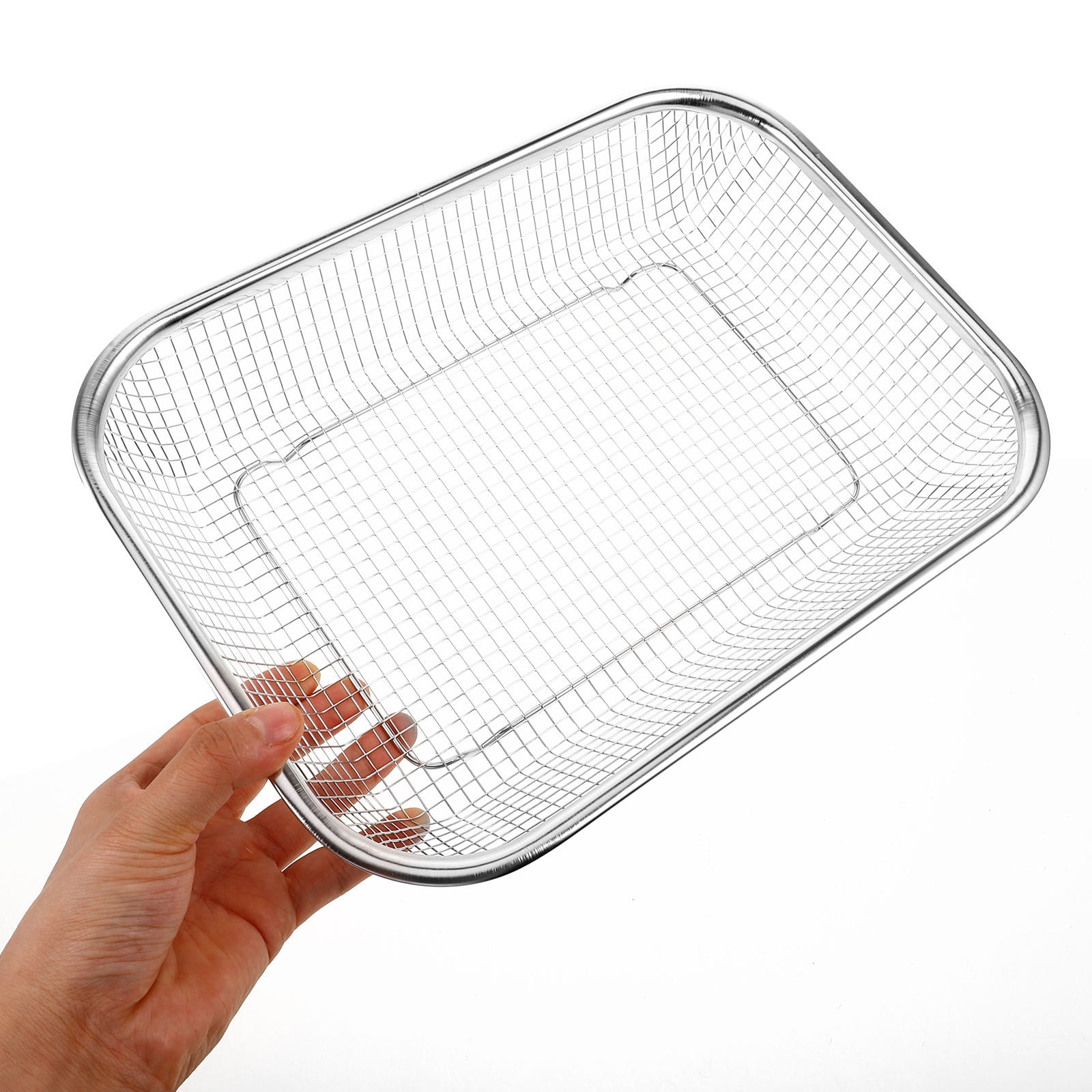 HOMEMAXS Metal Storage Basket Kitchen Dishwasher Basket Dishwasher Tableware Holder Baking Mesh Basket