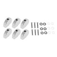 thumbnail image 2 of Botón de cabezal de máquina de guitarra Jadeshay 6 piezas afinador de Aleación color Plata, 2 of 8