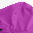 thumbnail image 4 of Lovskoo Women's Windbreaker Jacket Plush Color Matching Windproof and Warm Hiking Clothes Casual and Trendy Charging Clothes Purple, 4 of 7