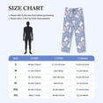 thumbnail image 4 of Logiee Vintage Easter Print Pajama Pants for Men,Men’s Pajama Bottoms,Mens PJ Pants with Pockets & Button Fly-Small, 4 of 6