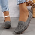 thumbnail image 6 of Women Wide Width Slip On Loafers, Soft Walking Flat Shoes,US:5.5, 6 of 6