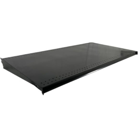 DGS Gondola Shelf, Black 36W 22D Gondola Shelves Gondola Shelving Systems