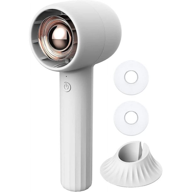 Mini ventilador de mano con aromaterapia, ventilador de viaje Ha1 USB con batería Wiederaufladbare 2000mah, 3 Geschwindigkeiten Mit Schreibtischbasis