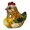 Laying Hen, variant on Cute Resin Squirrel LED Desk Night Light USB Plug Separate Control Switch Handmade Animal Statue Lamp Living Room Decor (Squirrel)
