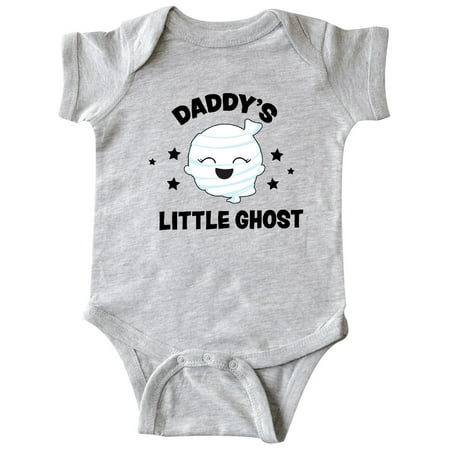 

Inktastic Cute Daddy s Little Ghost with Stars Gift Baby Girl Bodysuit