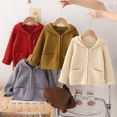 thumbnail image 6 of XXWXYD Children Toddler Autumn Fall Outerwear Zipper Hooded Sweatshirt Jacket Lightweight Windproof Coat Sweater Hoodie Fleec𝖾 Layer, 6 of 6