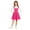 Hot Pink, variant on Orange Loose Fit for Children Boy Girl Midi Knee Length Lounge Overall Elastic Waist Plain Skirts Unitard Kid 2026 Clothes Fashion 3 Years