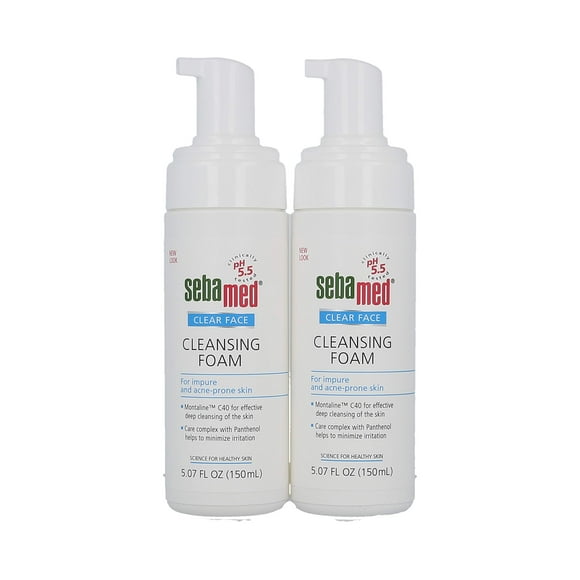 Espuma limpiadora Sebamed Clear Face para pieles grasas impuras, 150 ml