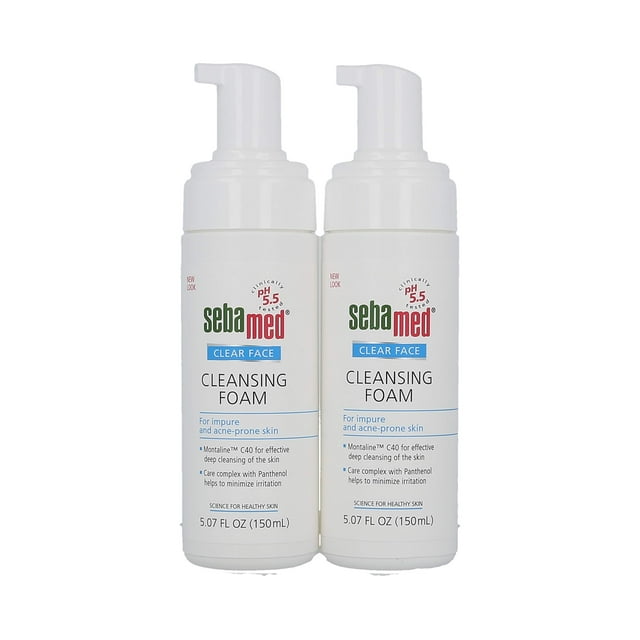 Espuma limpiadora Sebamed Clear Face para pieles grasas impuras, 150 ml