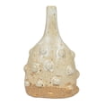 thumbnail image 5 of Creative Co-Op Stoneware Vase with Raised Dots and Reactive Glaze, White, 5 of 5