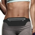 thumbnail image 2 of Riñonera delgada con cinturón para correr, riñonera para ejercicio físico, cinturón ultraligero para corredores, cinturón para dinero de viaje para hombres y mujeres, 2 of 8