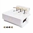 thumbnail image 3 of Soarun Adjustable Piano Pedal Extender Bench for Kids (White), 3 of 4