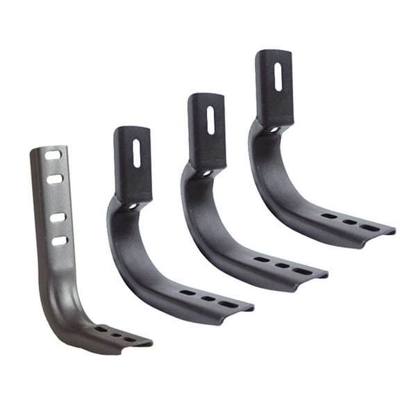 Go Rhino 6840436 Mounting Brackets OE Xtreme Wheel To Wheel SideSteps Fits select: 2015-2019 CHEVROLET SILVERADO, 2015-2019 GMC SIERRA