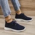 thumbnail image 3 of Gubotare Womens Shoes Fashion Glitter Sneakers for Womens Silp On Running Shoes Lightweigt Tennis Walking Sneakers,Navy 6.5, 3 of 5