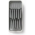 thumbnail image 2 of DrawerStore 2-Tier Knife Kitchen Drawer Organizer Holds up to 11 Knives Disassembles for Easy Cleaning Recycled Plastic, 2 of 3