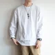 thumbnail image 4 of Camisetas holgadas estampadas de algodón 100 % para hombre, ropa negra para hombre, manga larga, ropa de calle de alta calidad, estilo emo, Y2k, talla S, oferta, 4 of 5