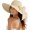 14cm-beige, variant on Sun Beach Hats for Women Wide Brim Straw Hats Foldable Summer Hat | Breathable Paper Straw, UV protection, Ribbon Trim, Inner Sweatband, Adjustable Chin Strap, Lightweight for Travel Casual