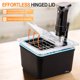 thumbnail image 2 of Contenedor Sous Vide HOMENOTE de 12 cuartos de galón con tapa, estante y funda, 2 of 9