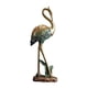thumbnail image 4 of Figura de grulla, figura de cigüeña, estatua creativa de pájaros, figura de resina para granja 20x10x51cm, 4 of 9