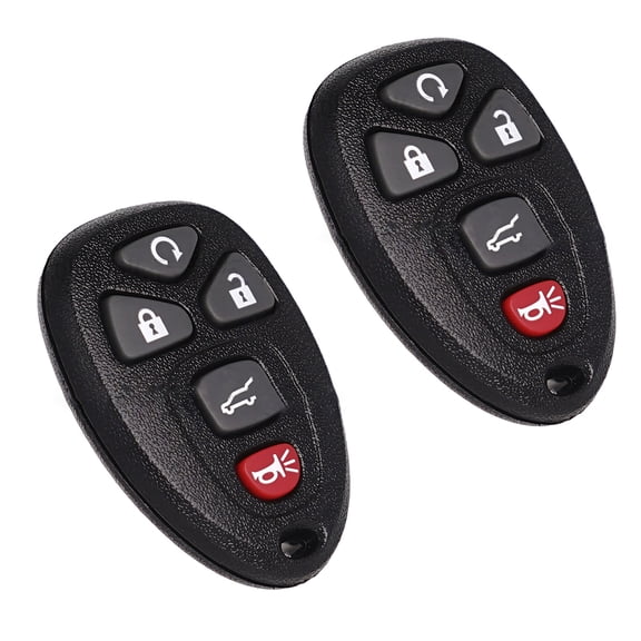 Replacement Keyless Entry Remote Control Car Key for Chevrolet/GMC/Cadillac 5 Buttons, 315MHz, FCC ID OUC60270/OUC60221