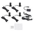 thumbnail image 1 of 4pcs LED Display Spot Lights 5V Dimmable USB Mini Spotlight for Jewelry Showcase Porch Entryway Black Warm Light, 1 of 4