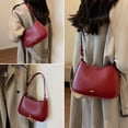 thumbnail image 4 of Small Shoulder Bag, Crossbody Bag - PU Leather, Y2K Vintage Party Handbag,Coffee, 4 of 4