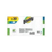 Bounty Select-A-Size 2-Ply Paper Towels, 11 x 5-15/16, White, Pack Of 12 Mega Rolls