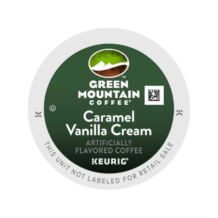 Green Mountain Coffee Roasters Caramel Vanilla Cream Coffee K-Cups 96/Carton 6700CT