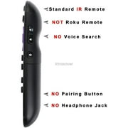 Replacement Remote Control Compatible with TCL Roku TV, Controller for RC280 Series with App Shortcuts