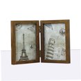 thumbnail image 3 of WASHWEPE 1 Piece Foldable Picture Frame Vintage For Best Friends Home, 3 of 8