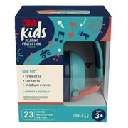 3M Kids Hearing Protection Plus, 23 dB, Teal