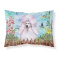 thumbnail image 1 of Carolines Treasures CK1279PILLOWCASE Blanc Standard Caniche Ressort Tissu Standard Taie d'Oreiller, 1 of 2