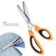 thumbnail image 4 of Lace Scissors Stainless Steel Sawtooth Scissors Lock Scissors Tooth Cloth Scissors Dog Teeth Scissors, 4 of 4