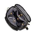 thumbnail image 5 of Minsong Bolsa de pañales Mochila de cuero de moda Mochilas para mamás Bolsas de pañales para bebés de viaje con organizador en bolsa y cambiador (negro), 5 of 5