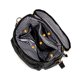 thumbnail image 5 of Minsong Bolsa de pañales Mochila de cuero de moda Mochilas para mamás Bolsas de pañales para bebés de viaje con organizador en bolsa y cambiador (negro), 5 of 5