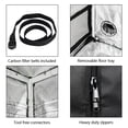 thumbnail image 3 of Topcobe Grow Tent for Plant, Indoor Grow Room Tent, Hydroponic Mylar Tent Reflective Garden Growing Dark Room with Observation Window, 3 of 6