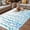 Light Blue, variant on Red Outdoor Rug for Patio/Deck/Porch, Non-Slip Large Area Rug 5 x 7 Ft, Polka Dots Watercolor Abstract Art Indoor Outdoor Rugs Washable Area Rugs, Reversible Camping Rug Carpet Runner