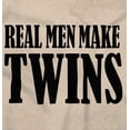 thumbnail image 2 of Funny New Father Real Men Make Twins Hoodie Hooded Sweatshirt Men Brisco Brands 4X, 2 of 6