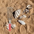 thumbnail image 3 of Raindrops 1Pack Convenient Handle Design Rake for Clamming Clam Digging Tools 11.8x3in, 3 of 8
